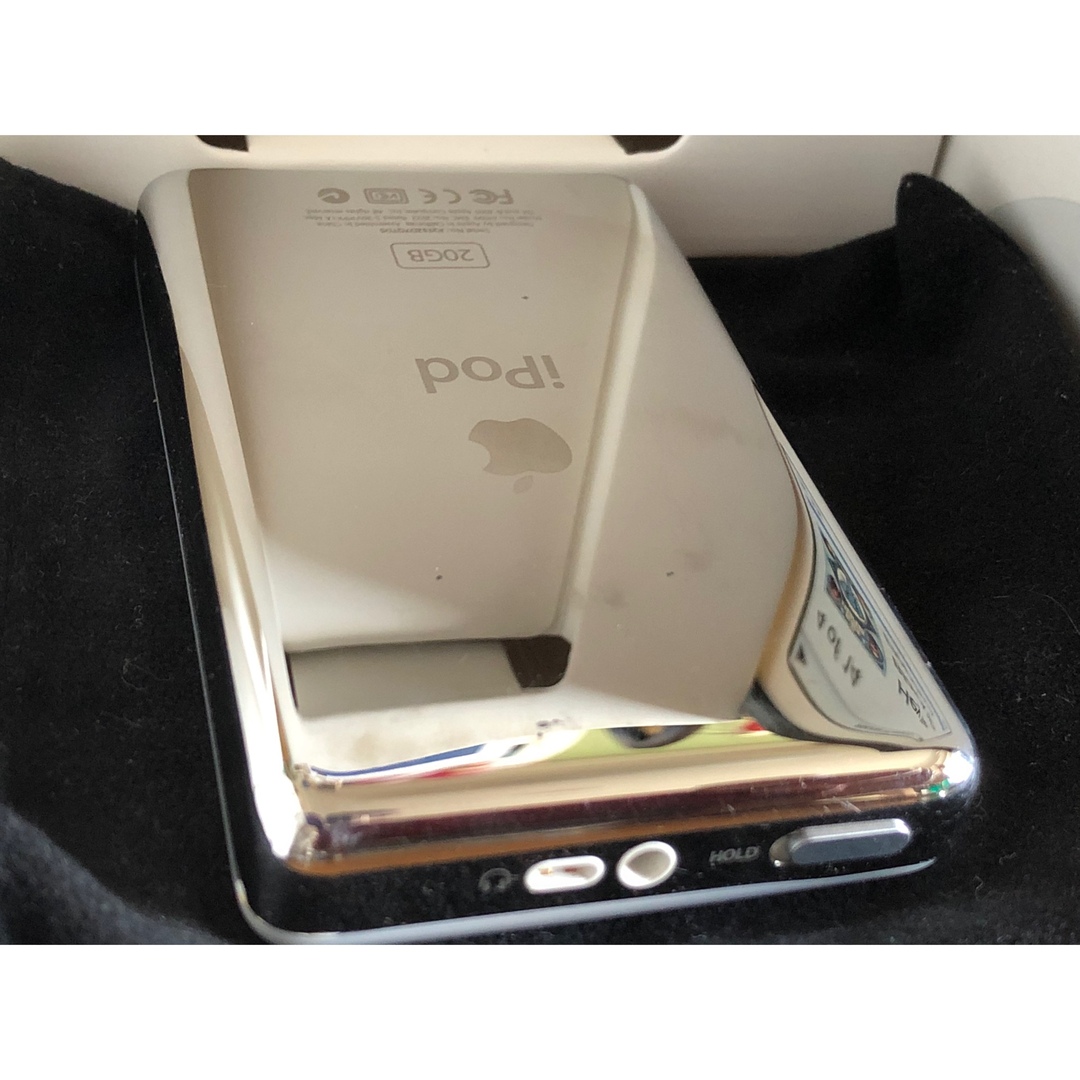 中古 iPod classic 20GB MA079J スマホ/家電/カメラのオーディオ機器(ポータブルプレーヤー)の商品写真