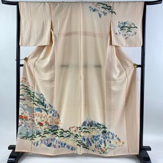 訪問着 身丈165.5cm 裄丈65cm 正絹 秀品 【中古】(着物)