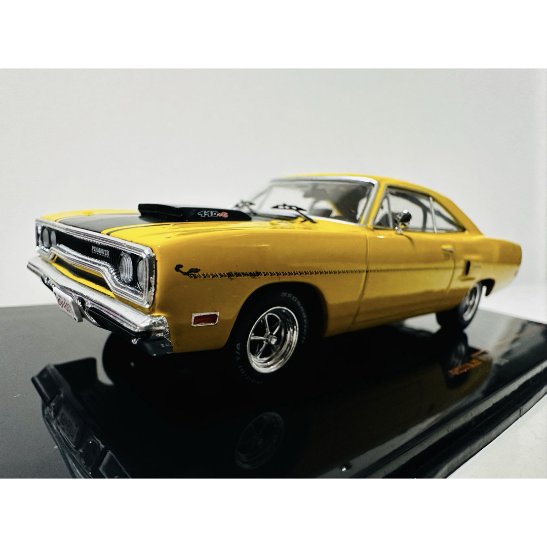 Chrysler(クライスラー)のixoイクソ/'70 Plymouthプリムス ロードランナー 1/43 新品 エンタメ/ホビーのおもちゃ/ぬいぐるみ(ミニカー)の商品写真