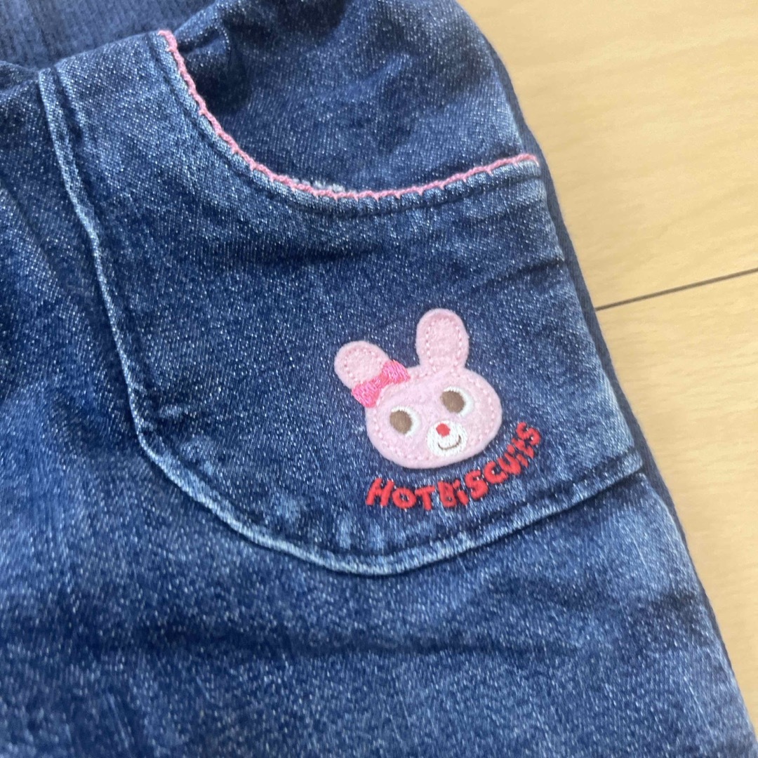 HOT BISCUITS(ホットビスケッツ)のミキハウス  ズボン　９０サイズ キッズ/ベビー/マタニティのキッズ服女の子用(90cm~)(パンツ/スパッツ)の商品写真