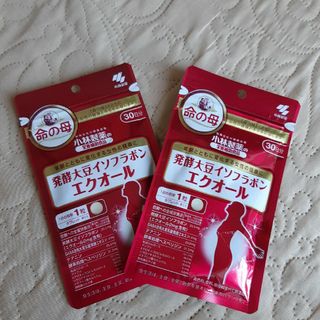 コバヤシセイヤク(小林製薬)の２袋　小林製薬　 発酵大豆イソフラボン エクオール 30日分(30粒)(その他)