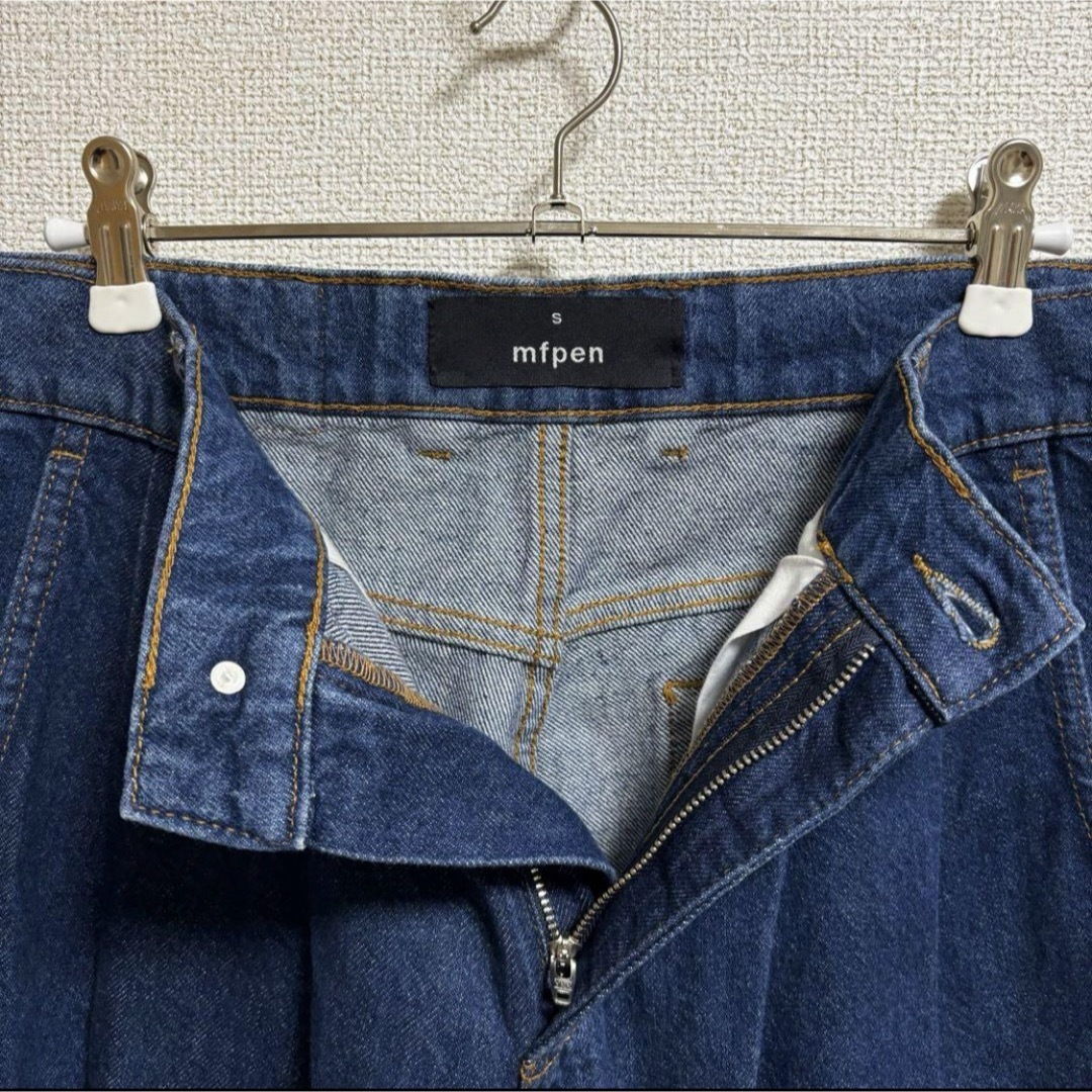 1LDK SELECT(ワンエルディーケーセレクト)のmfpen Big Jeans Dark Indigo Sサイズ メンズのパンツ(デニム/ジーンズ)の商品写真