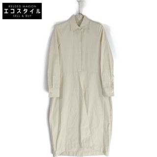 ジルサンダー(Jil Sander)のジルサンダー 白 コクーン シャツワンピース 32(その他)