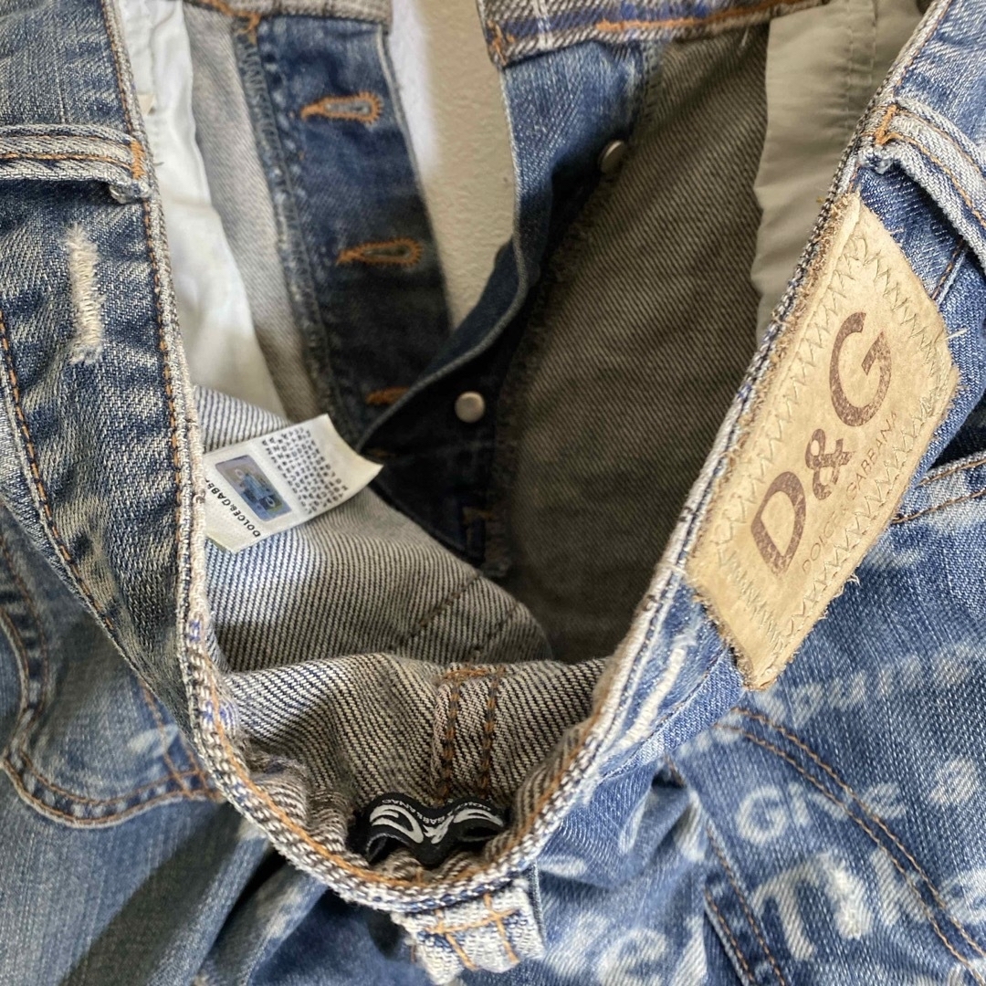DOLCE&GABBANA - ドルチェ&ガッバーナ D&G ダメージ ジーンズ DOLCE&GABBANA - ドルチェ&ガッバーナ D&G ダメージ ジーンズ