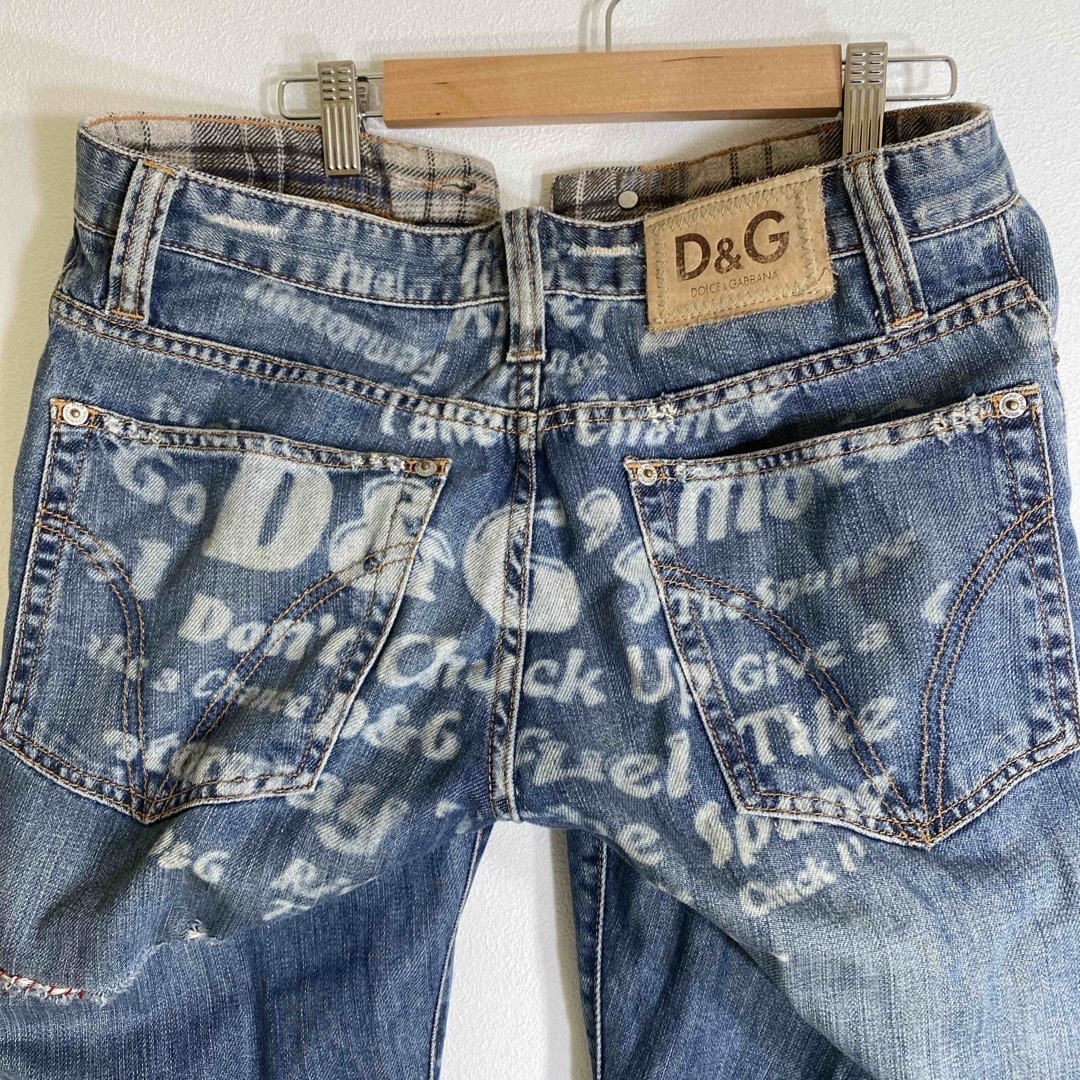 DOLCE&GABBANA - ドルチェ&ガッバーナ D&G ダメージ ジーンズ DOLCE&GABBANA - ドルチェ&ガッバーナ D&G ダメージ ジーンズ