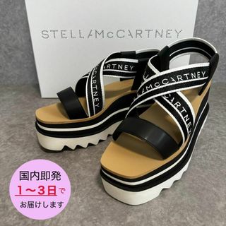 ステラマッカートニー(Stella McCartney)の★新品未使用★ ステラマッカートニー ストライプ プラットフォームサンダル 36(サンダル)