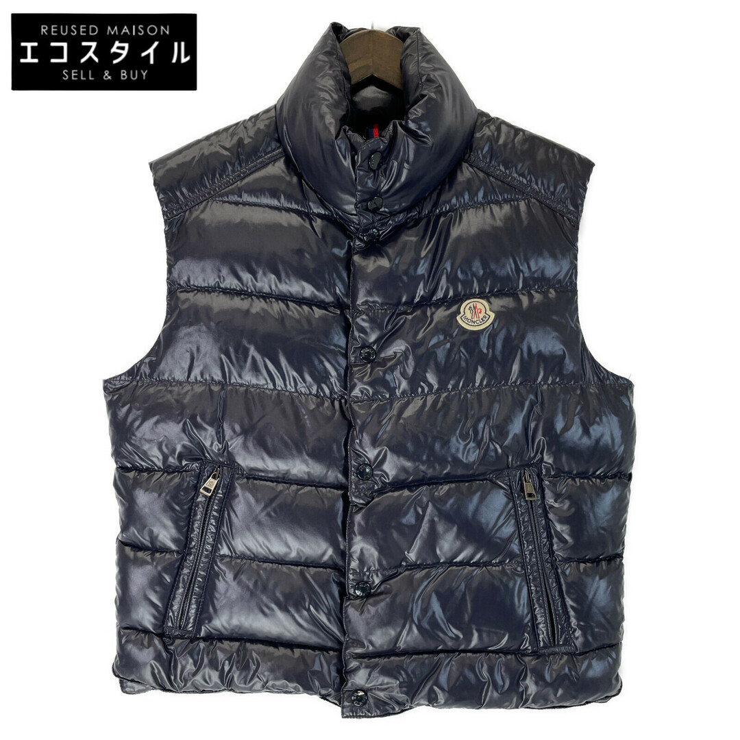 MONCLER(モンクレール)のモンクレール 41350 ネイビー TIB ダウンベスト 2 メンズのトップス(ベスト)の商品写真