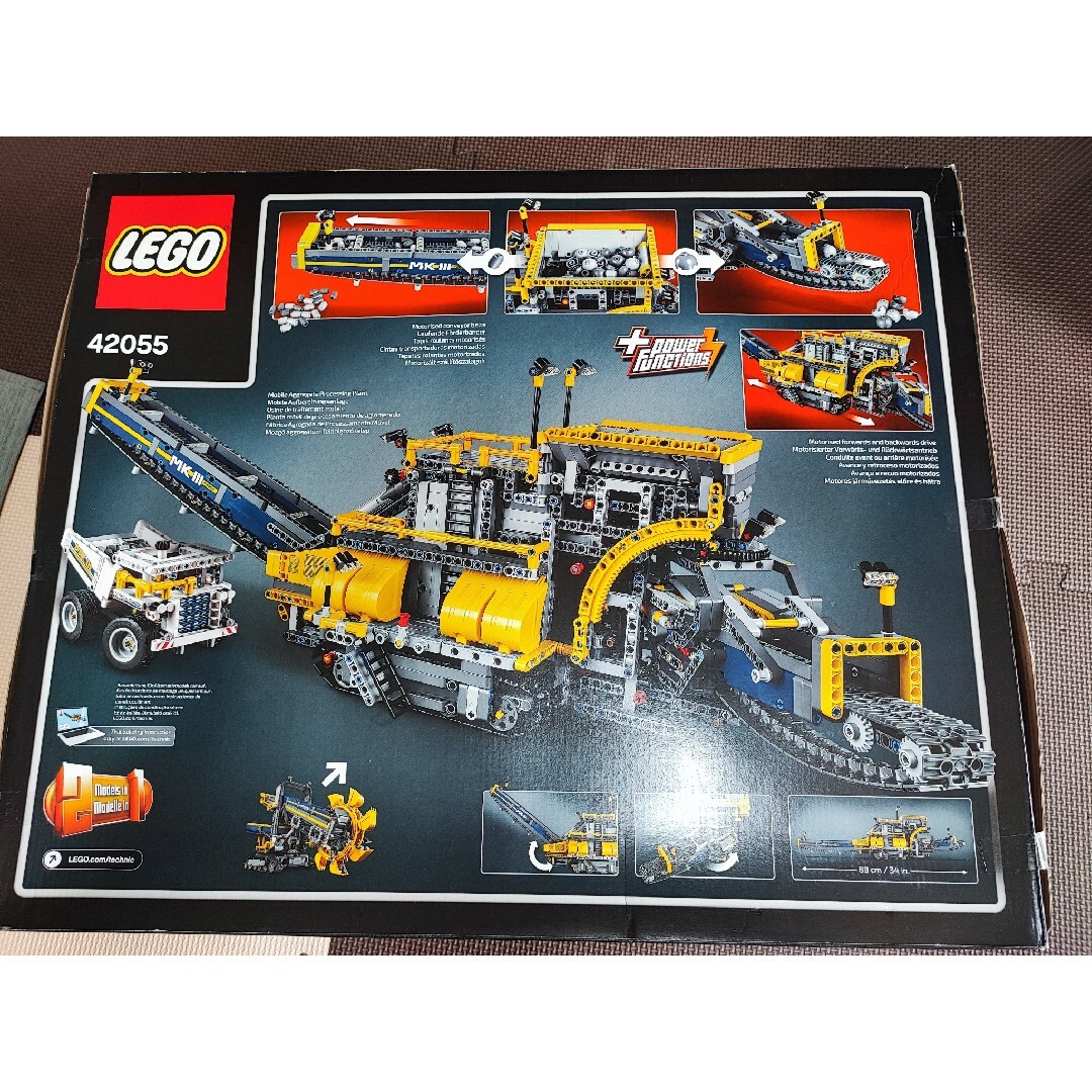 Lego(レゴ)のLEGO テクニック 42055 バケット掘削機 未開封 キッズ/ベビー/マタニティのおもちゃ(積み木/ブロック)の商品写真
