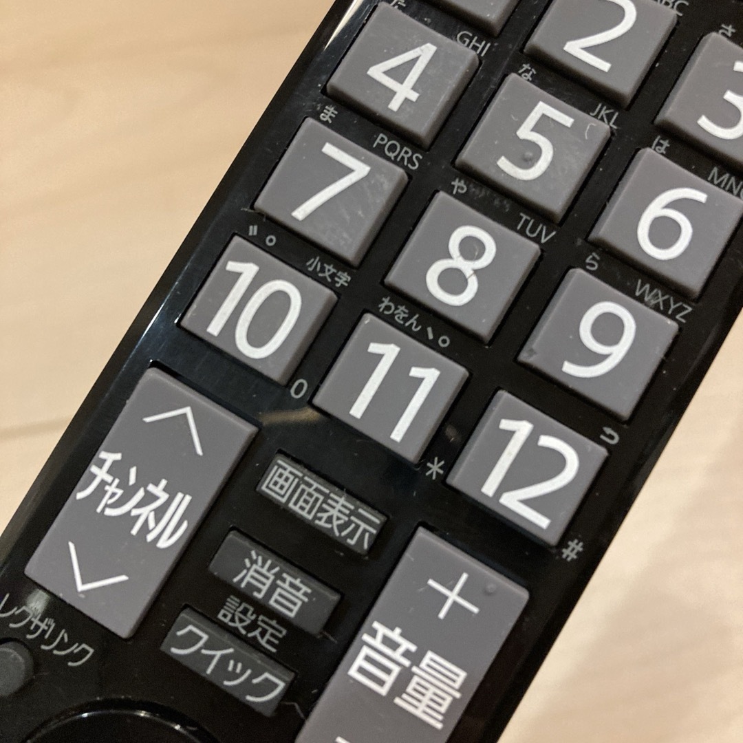 東芝(トウシバ)の東芝　テレビリモコン　分解洗浄済み スマホ/家電/カメラのテレビ/映像機器(その他)の商品写真