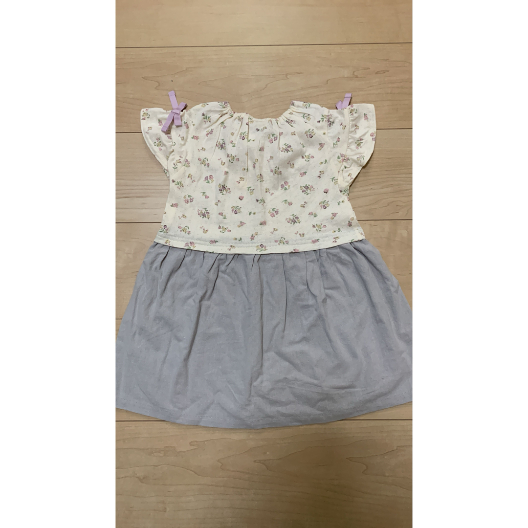 キッズワンピース キッズ/ベビー/マタニティのキッズ服女の子用(90cm~)(ワンピース)の商品写真