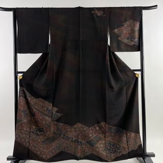 訪問着 身丈161cm 裄丈65cm 正絹 美品 逸品 【中古】(着物)