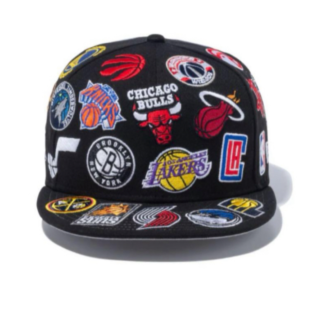 NEW ERA(ニューエラー)の9FIFTY Team Logo Allover NBA キャップ エンタメ/ホビーのタレントグッズ(スポーツ選手)の商品写真