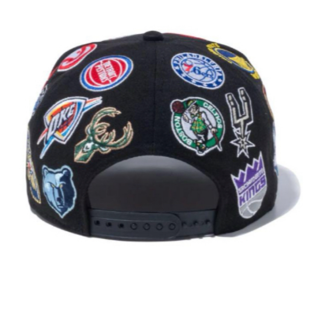 NEW ERA(ニューエラー)の9FIFTY Team Logo Allover NBA キャップ エンタメ/ホビーのタレントグッズ(スポーツ選手)の商品写真