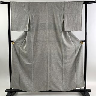 小紋 身丈157.5cm 裄丈63cm 正絹 名品 【中古】(着物)