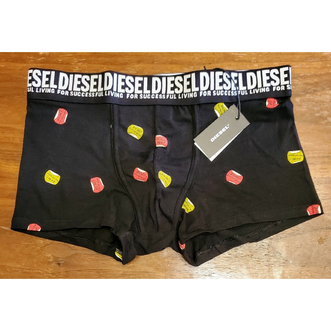 DIESEL(ディーゼル)のディーゼル　新品　メンズ　ボクサーパンツ(ロゴ/ブラックS) メンズのアンダーウェア(ボクサーパンツ)の商品写真