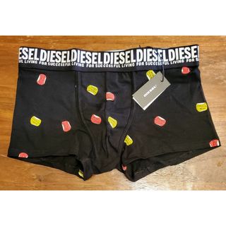 ディーゼル(DIESEL)のディーゼル　新品　メンズ　ボクサーパンツ(ロゴ/ブラックS)(ボクサーパンツ)