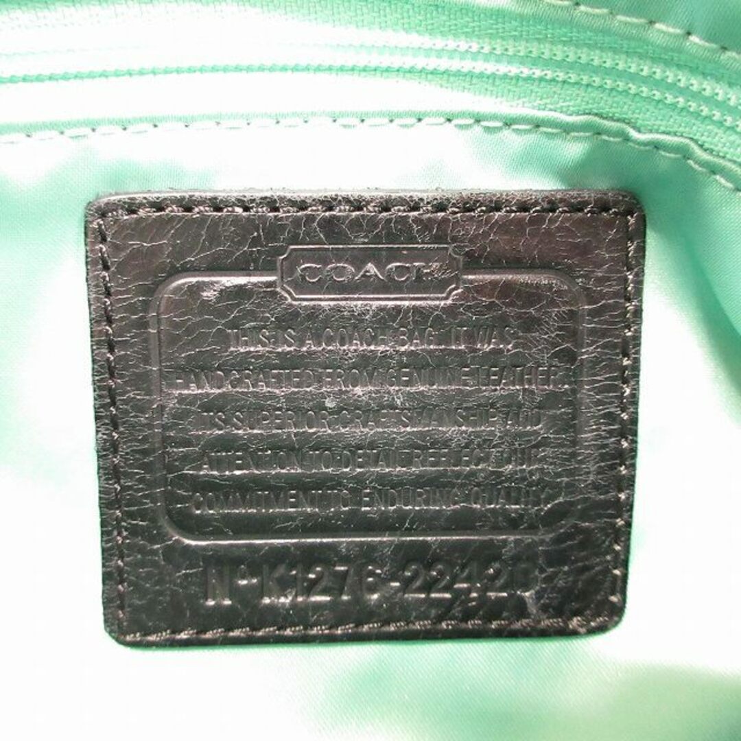 COACH(コーチ)のコーチ COACH 2WAY ワンショルダー バッグ ハンド ブラック ロゴ レディースのバッグ(ハンドバッグ)の商品写真