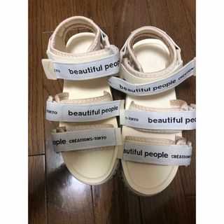 ビューティフルピープル(beautiful people)の美品　beautiful people  シャカ　サンダル　23cm(サンダル)