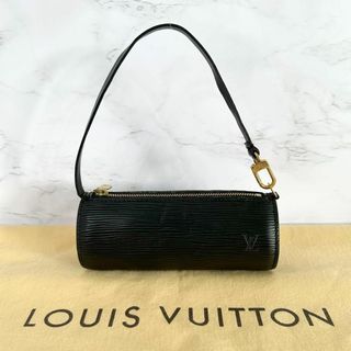 ルイヴィトン(LOUIS VUITTON)のルイヴィトン LOUIS VUITTON ポーチ パピヨン エピ 黒 レザー(ポーチ)