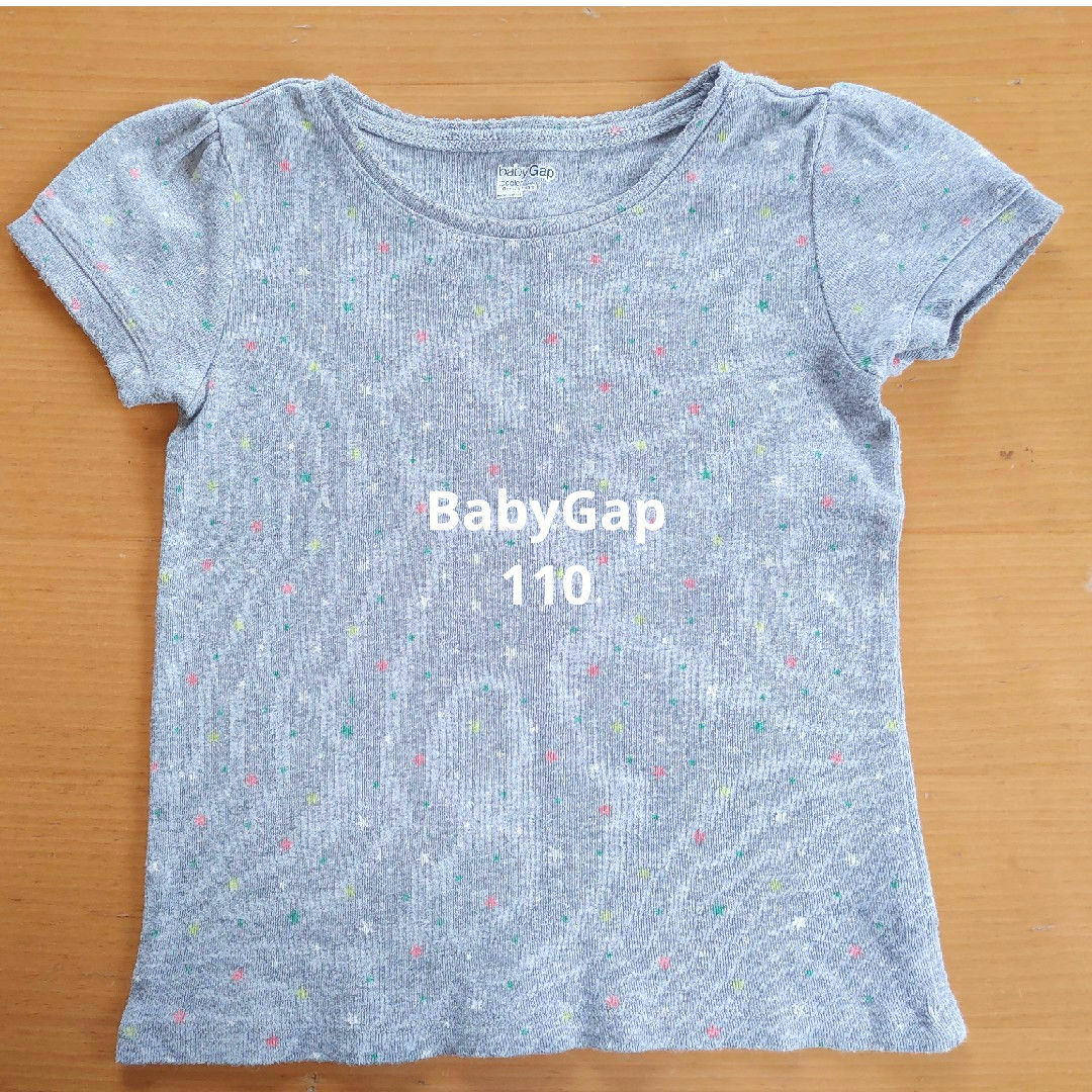 babyGAP(ベビーギャップ)のbabyGap 110㎝　Tシャツ キッズ/ベビー/マタニティのキッズ服女の子用(90cm~)(Tシャツ/カットソー)の商品写真