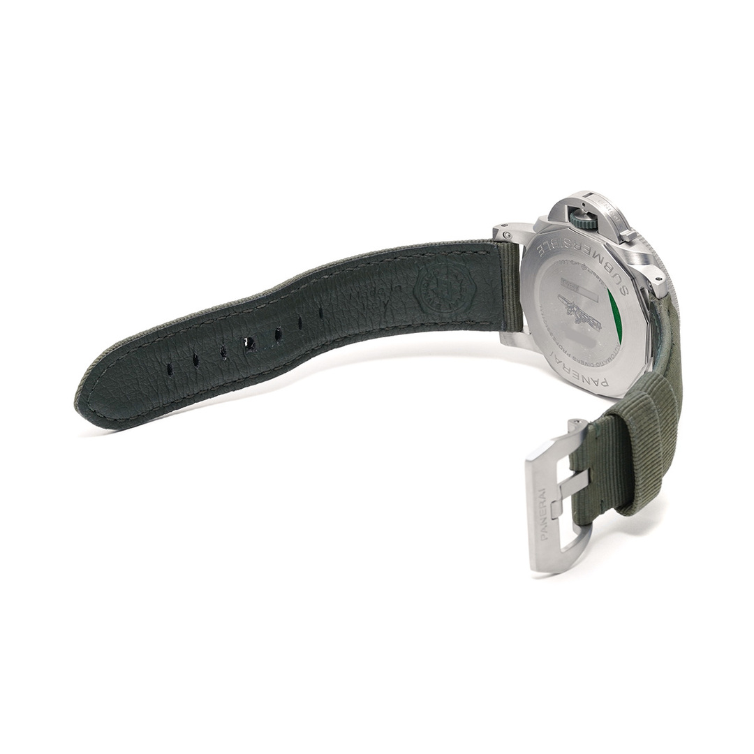 OFFICINE PANERAI(オフィチーネパネライ)の中古 パネライ PANERAI PAM01287 Y番(2022年製造) グリーン メンズ 腕時計 メンズの時計(腕時計(アナログ))の商品写真