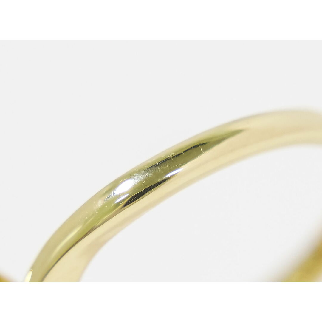 MIKIMOTO(ミキモト)の本物 ミキモト MIKIMOTO パール 7.5mm K18 YG リング 指輪 8号 イエローゴールド ホワイト ブルー アクセサリー ジュエリー 中古 レディースのアクセサリー(リング(指輪))の商品写真
