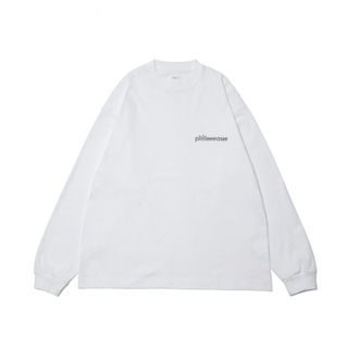 plllllleeeasse long sleeve tee WHITE L