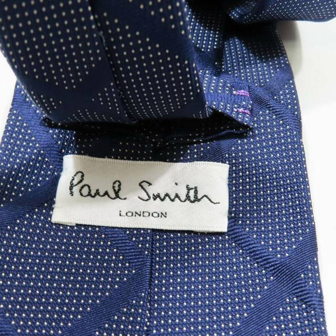 Paul Smith(ポールスミス)のポールスミス PAUL SMITH バイアス ポルカドット柄 ネクタイ  メンズのファッション小物(ネクタイ)の商品写真