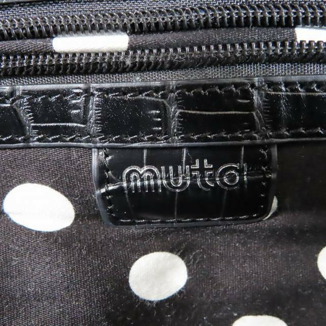ムータ muta ハラコ 型押しレザー 8バッグ トートバッグ ハンドバッグ メンズのバッグ(トートバッグ)の商品写真