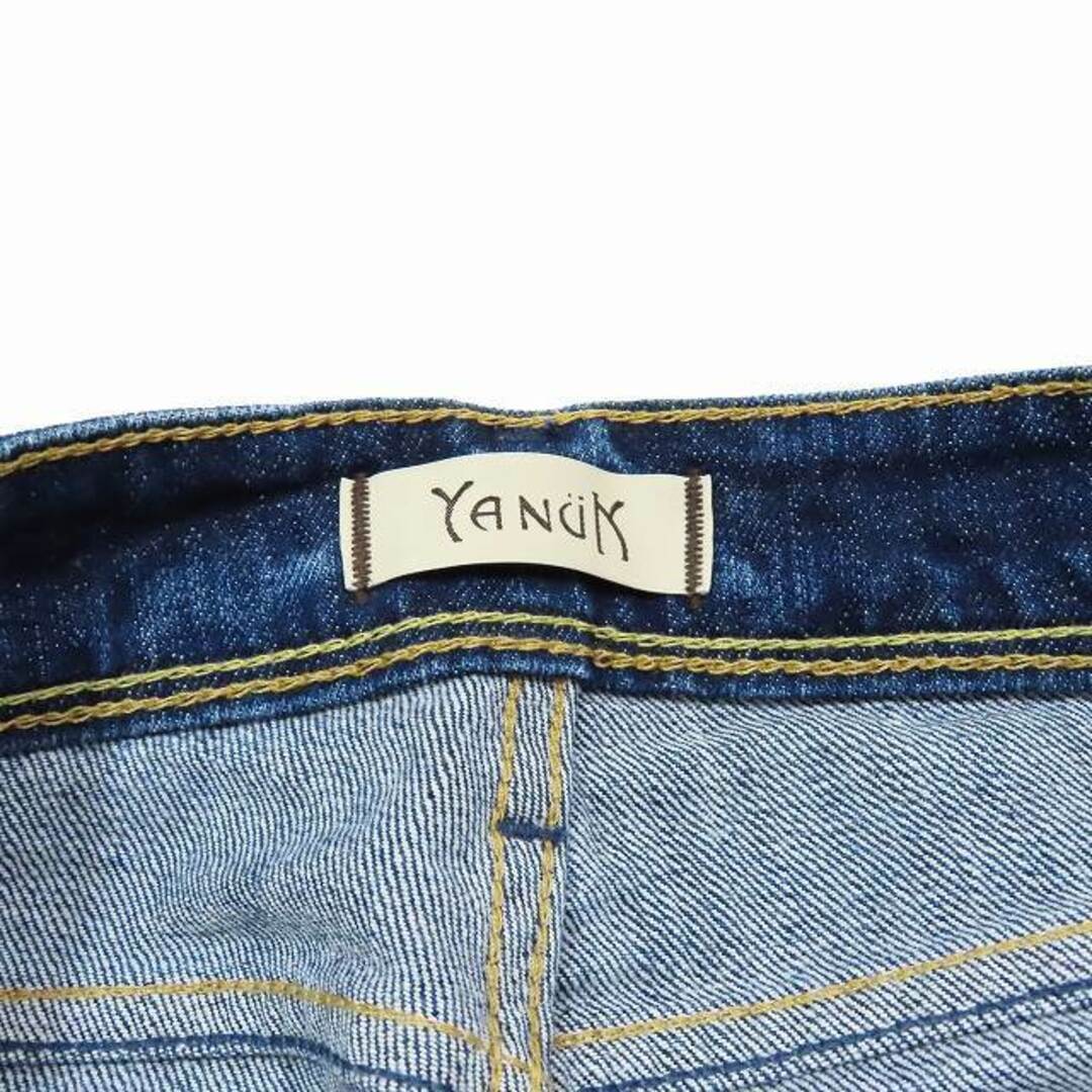 YANUK(ヤヌーク)の美品 ヤヌーク YANUK RUTH デニム ジーンズ スリムテーパードパンツ レディースのパンツ(デニム/ジーンズ)の商品写真