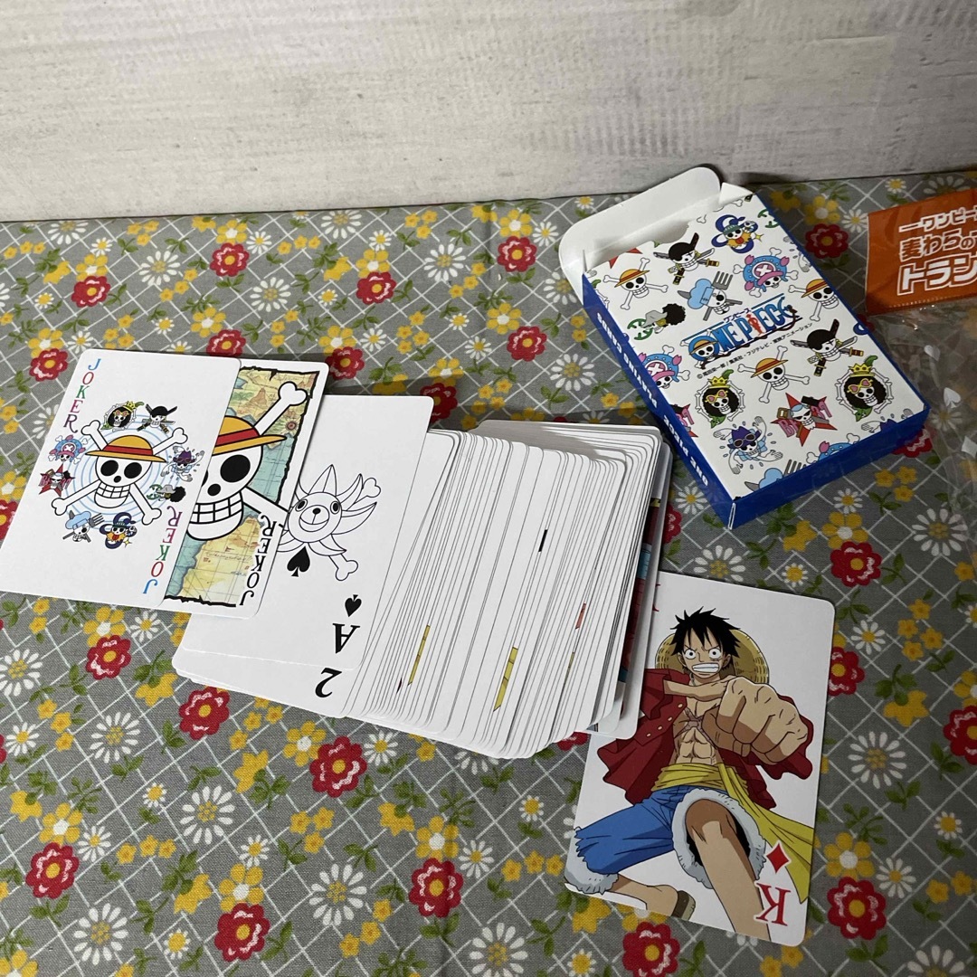 ONE PIECE(ワンピース)のワンピース　トランプ♠️♥️♣️♦️ エンタメ/ホビーのテーブルゲーム/ホビー(トランプ/UNO)の商品写真