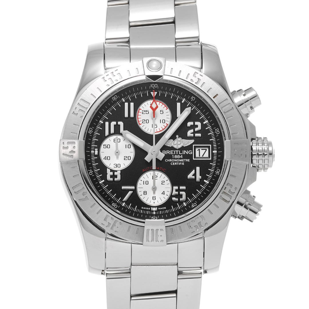 BREITLING(ブライトリング)の中古 ブライトリング BREITLING A1338111/BC33 ブラック /シルバー メンズ 腕時計 メンズの時計(腕時計(アナログ))の商品写真