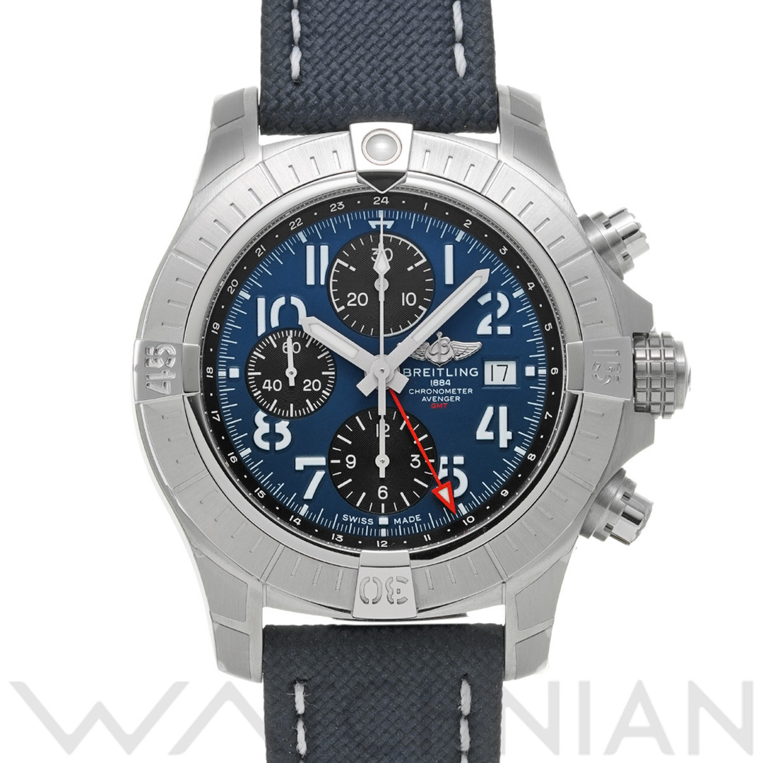 BREITLING(ブライトリング)の中古 ブライトリング BREITLING A24315101C1X2 ブルー /ブラック メンズ 腕時計 メンズの時計(腕時計(アナログ))の商品写真