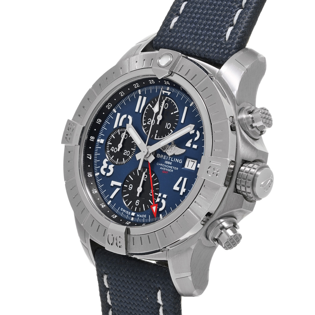 BREITLING(ブライトリング)の中古 ブライトリング BREITLING A24315101C1X2 ブルー /ブラック メンズ 腕時計 メンズの時計(腕時計(アナログ))の商品写真