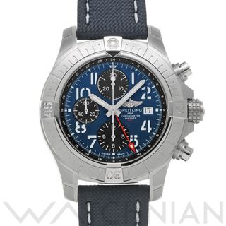 ブライトリング(BREITLING)の中古 ブライトリング BREITLING A24315101C1X2 ブルー /ブラック メンズ 腕時計(腕時計(アナログ))