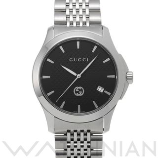 グッチ(Gucci)の中古 グッチ GUCCI 126.4 ブラック レディース 腕時計(腕時計)