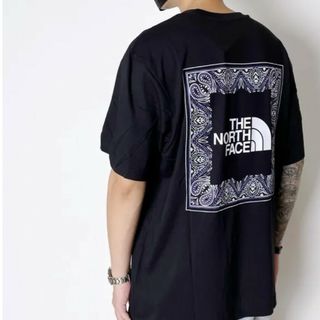 THE NORTH FACE - 【日本未発売】THE NORTH FACEペイズリーＴシャツ ブラック★L★