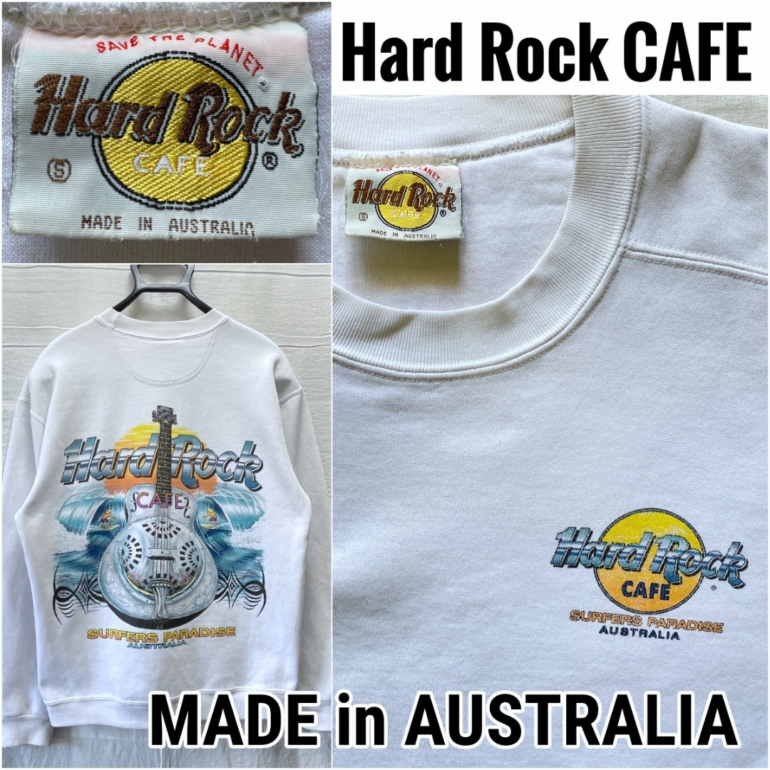 オーストラリア製 Hard Rock CAFE ハードロックカフェ スウェット メンズのトップス(スウェット)の商品写真