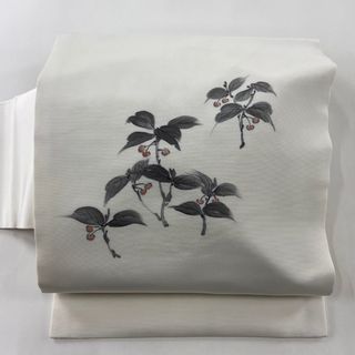 名古屋帯 美品 秀品 正絹 【中古】(帯)