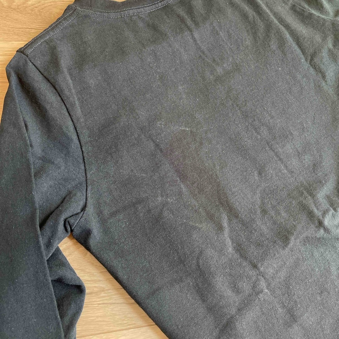 X-girl(エックスガール)のx-girl 黒シンプル長袖Tシャツ　Mサイズ レディースのトップス(Tシャツ(長袖/七分))の商品写真