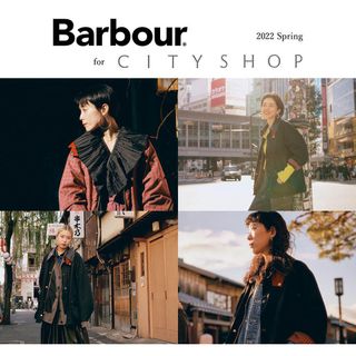 BARBOUR for CITYSHOP OVERSIZED WAXBEDALE