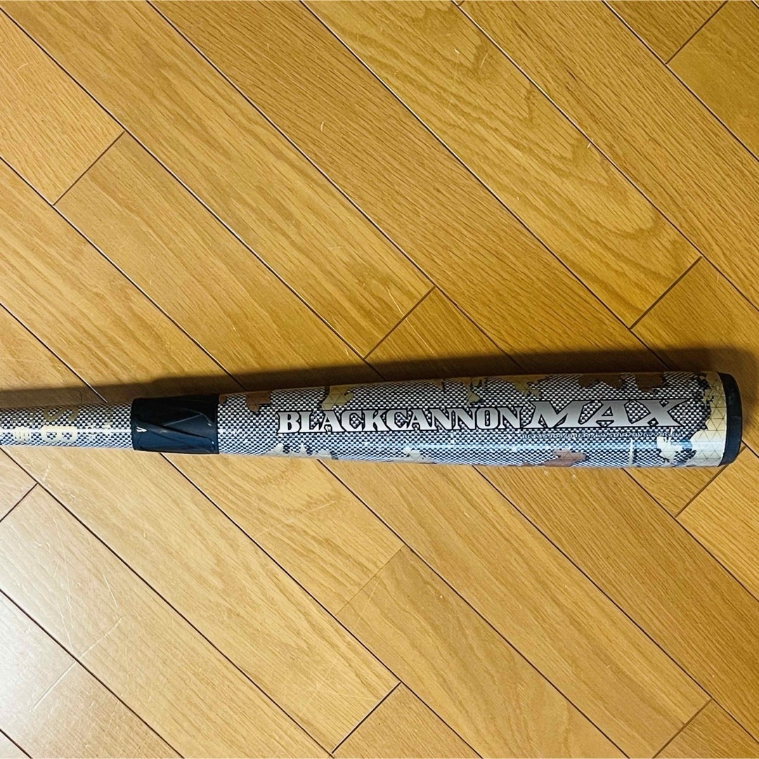 ZETT(ゼット)の【良品】ZETT 一般軟式用バット BLACK CANNON MAX 84cm スポーツ/アウトドアの野球(バット)の商品写真