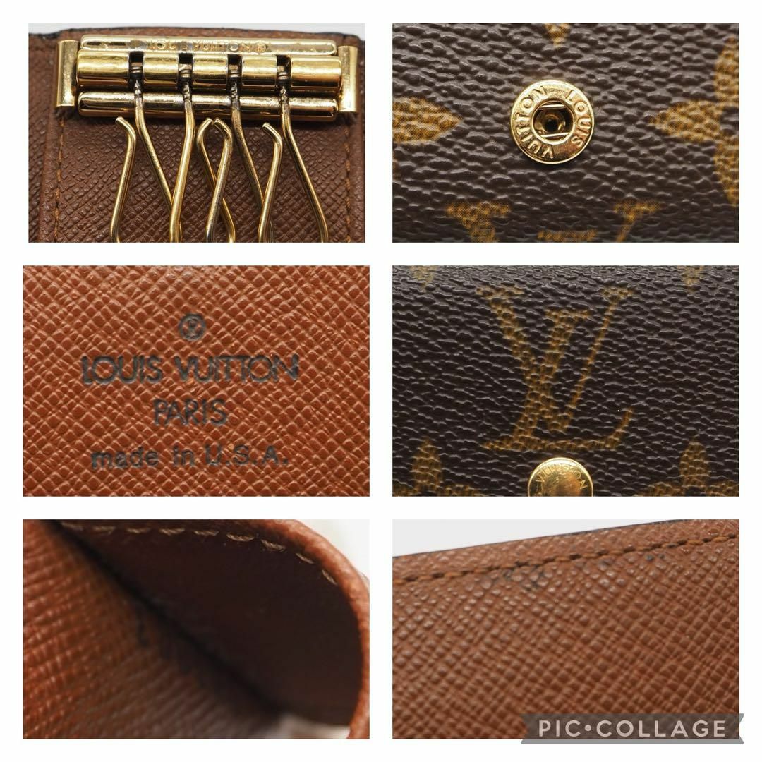 LOUIS VUITTON(ルイヴィトン)のルイ ヴィトン　モノグラム　4連　キーケース　ミュルティクレ 4 レディースのファッション小物(キーホルダー)の商品写真