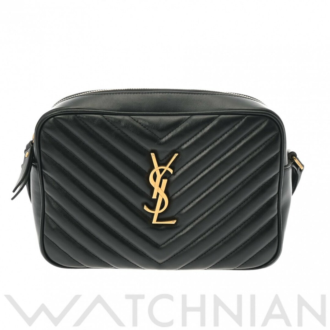 Saint Laurent(サンローラン)の中古 サンローラン SAINT LAURENT VLR612544 0520 レディース ショルダーバッグ ブラック /ゴールド金具 レザー レディースのバッグ(ショルダーバッグ)の商品写真