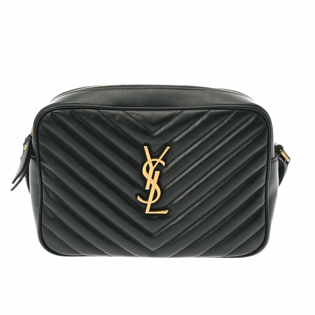 Saint Laurent(サンローラン)の中古 サンローラン SAINT LAURENT VLR612544 0520 レディース ショルダーバッグ ブラック /ゴールド金具 レザー レディースのバッグ(ショルダーバッグ)の商品写真