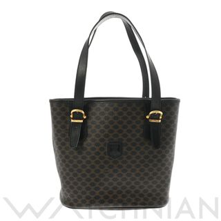 セリーヌ(celine)の中古 セリーヌ CELINE MC97/2 レディース トートバッグ ブラック/ブラウン /ゴールド金具 レザー /PVC(トートバッグ)