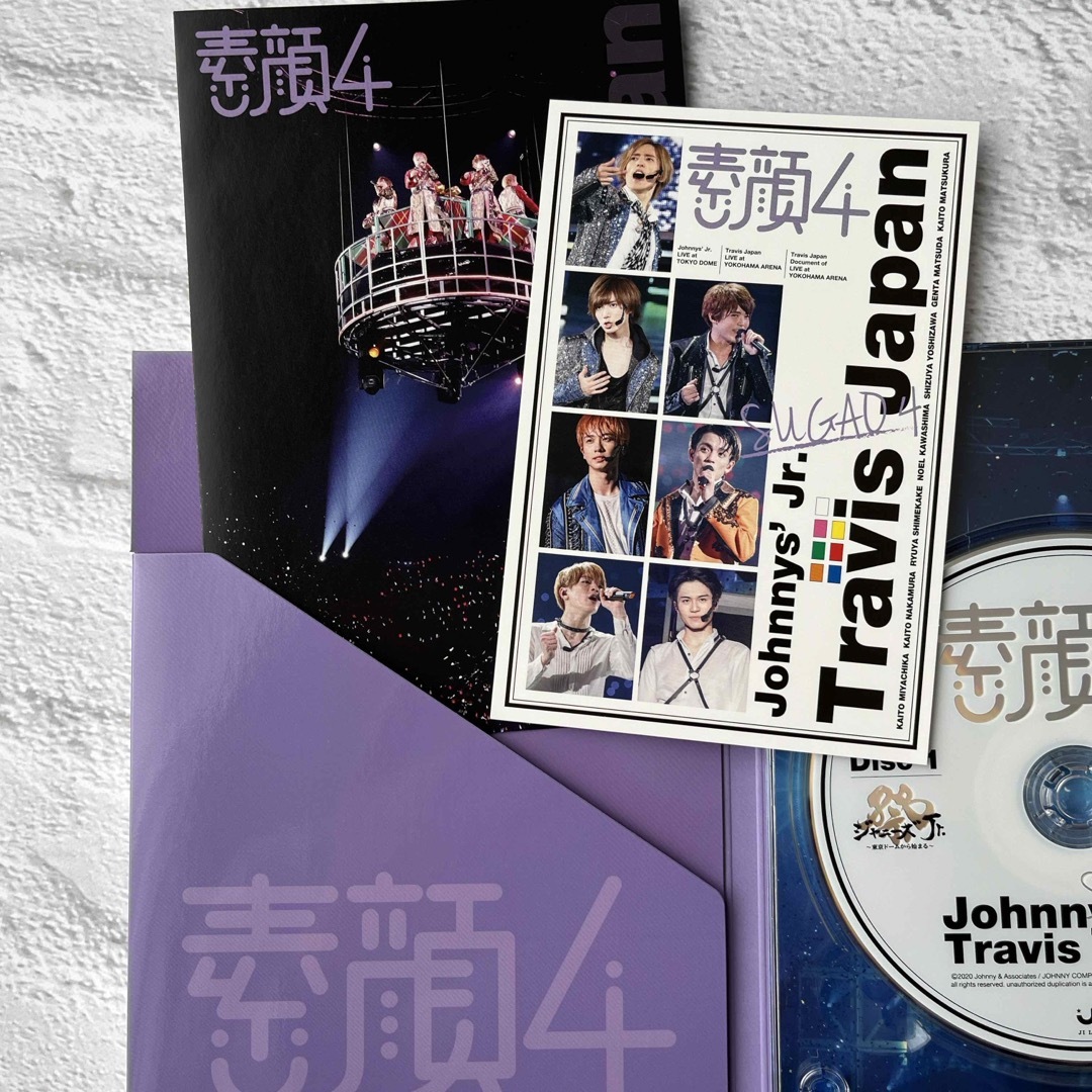 TravisJapan  素顔4  DVD3枚　美品 エンタメ/ホビーのDVD/ブルーレイ(ミュージック)の商品写真