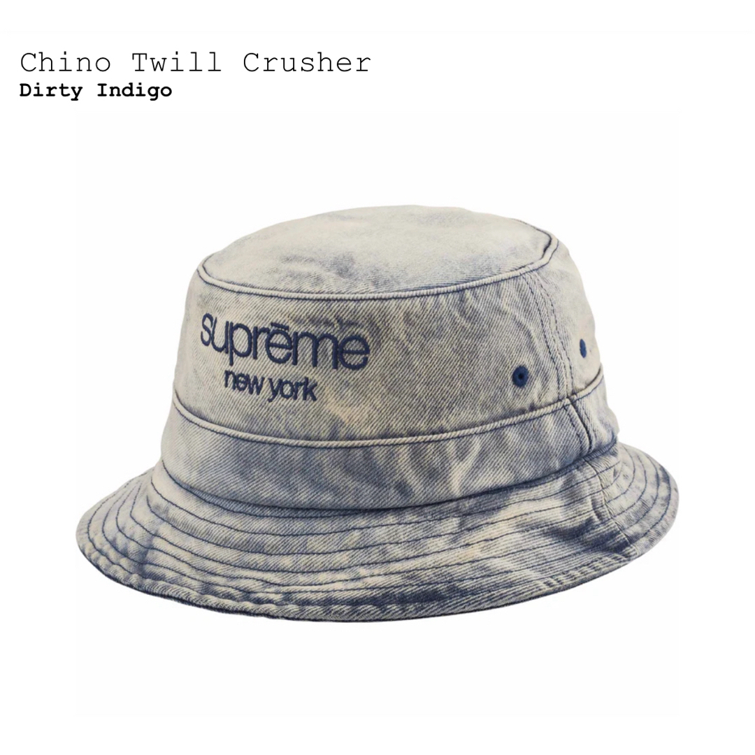 Supreme(シュプリーム)のSupreme Chino Twill Crusher メンズの帽子(ハット)の商品写真