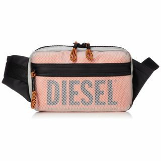 【色: オレンジ】(ディーゼル) DIESEL メンズ ロゴメッシュ ボディバッ(その他)