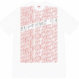 シュプリーム(Supreme)のSupreme Respected Tee 白L(Tシャツ/カットソー(半袖/袖なし))